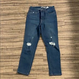 Levi’s high-waisted jeans